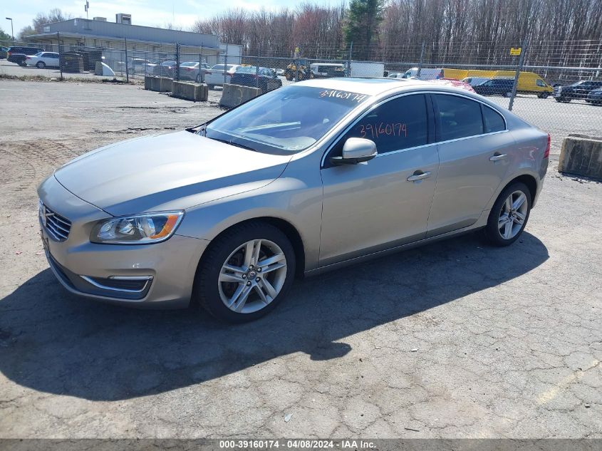 YV1612FSXE1298466 | 2014 VOLVO S60