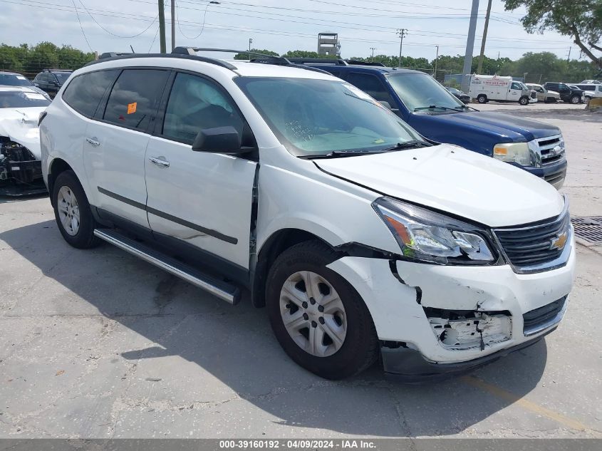 2016 Chevrolet Traverse Ls VIN: 1GNKRFED3GJ306845 Lot: 39160192