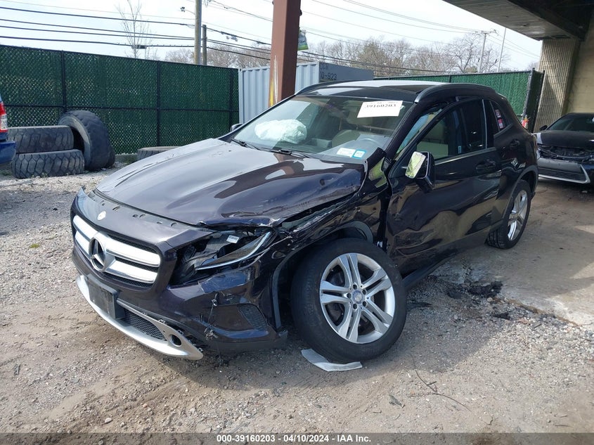2015 Mercedes-Benz Gla 250 4Matic VIN: WDCTG4GB7FJ128143 Lot: 39160203