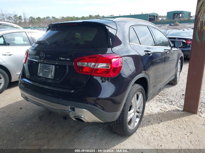 2015 Mercedes-Benz Gla 250 4Matic VIN: WDCTG4GB7FJ128143 Lot: 39160203