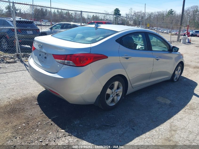 5NPDH4AE2DH383086 | 2013 HYUNDAI ELANTRA