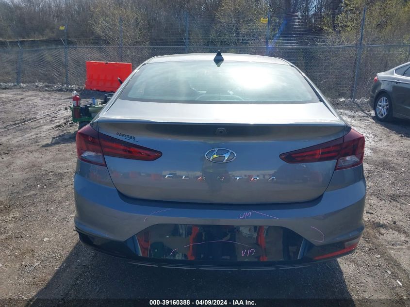 2019 Hyundai Elantra Sel VIN: 5NPD84LF8KH443651 Lot: 40383704