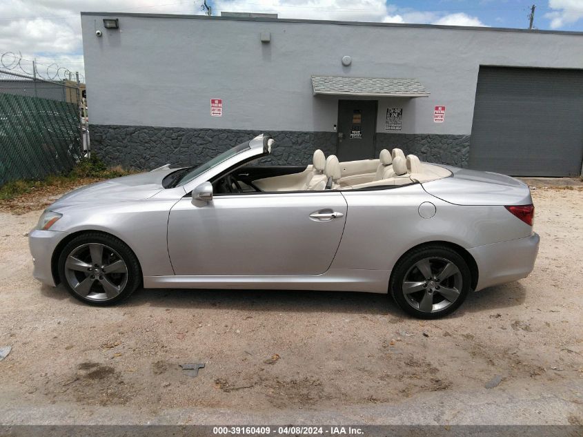 JTHFF2C29A2508182 | 2010 LEXUS IS 250C