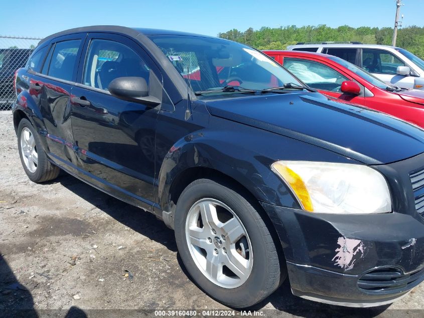 2008 Dodge Caliber Se VIN: 1B3HB28B78D777814 Lot: 39160480