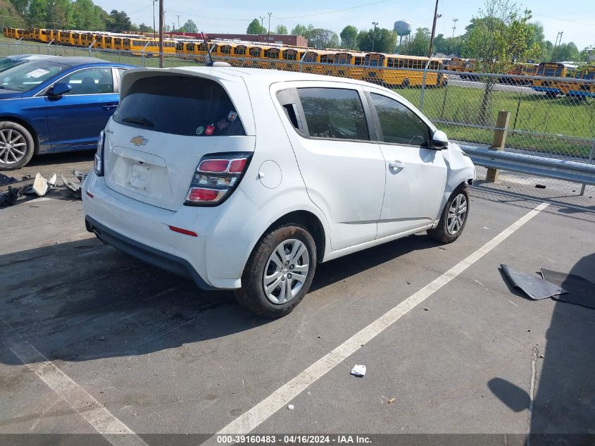 2017 Chevrolet Sonic Lt Auto VIN: 1G1JG6SH1H4166305 Lot: 39160483