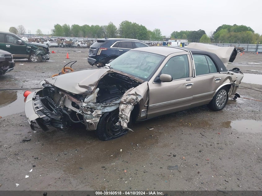 2004 Mercury Grand Marquis Gs VIN: 2MEFM74W14X607519 Lot: 39160518