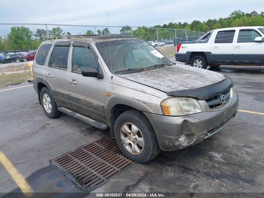 2002 Mazda Tribute Es V6/Lx V6 VIN: 4F2YU09122KM28954 Lot: 39160537