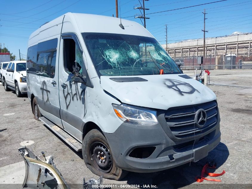 2023 Mercedes-Benz Sprinter 2500 Standard Roof 4-Cyl Gas VIN: W1Z40FHY8PT135239 Lot: 39160611