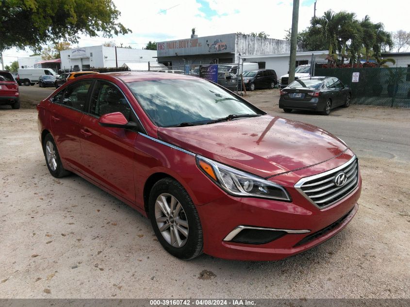 2017 Hyundai Sonata VIN: 5NPE24AF0HH540294 Lot: 39160742