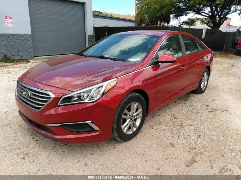 2017 HYUNDAI SONATA - 5NPE24AF0HH540294