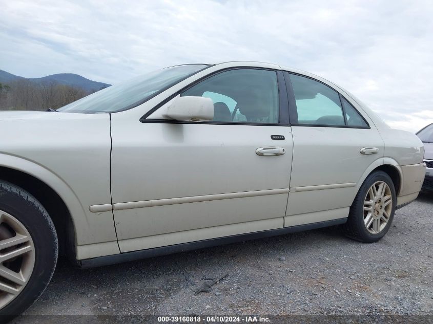 1LNHM87A25Y650327 | 2005 LINCOLN LS