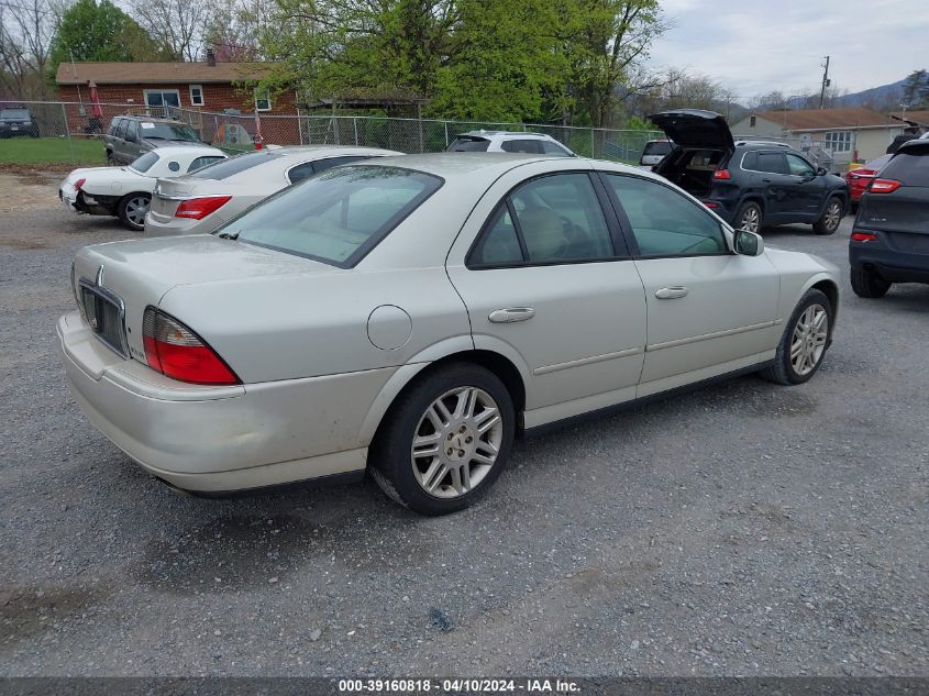 1LNHM87A25Y650327 | 2005 LINCOLN LS