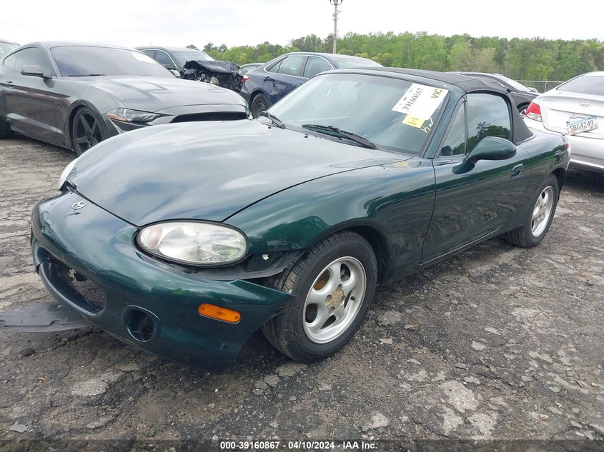 2000 Mazda Mx-5 Miata Ls/Special Edition VIN: JM1NB3533Y0152127 Lot: 39160867