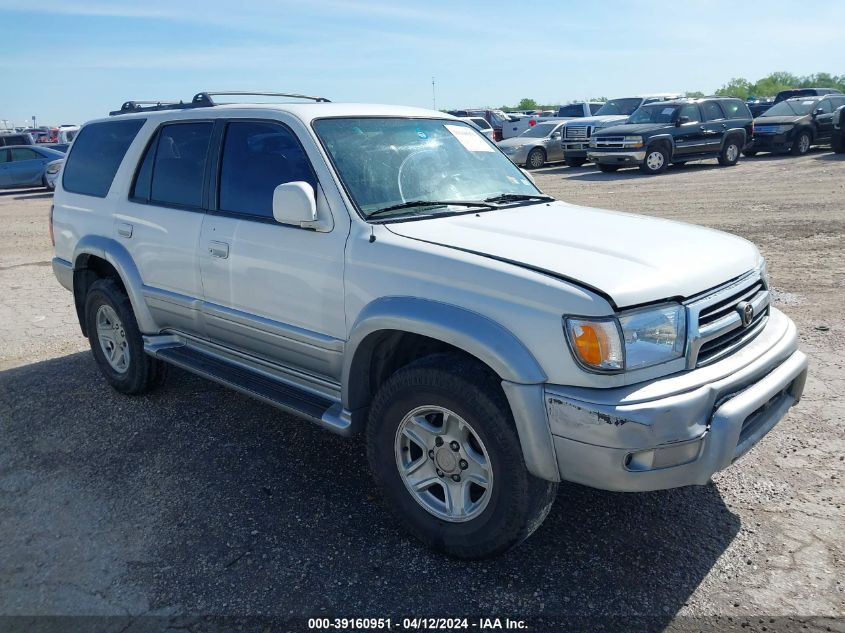 2000 Toyota 4Runner Limited V6 VIN: JT3GN87R0Y0145672 Lot: 39160951