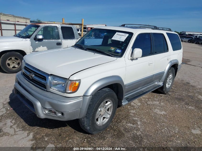 2000 Toyota 4Runner Limited V6 VIN: JT3GN87R0Y0145672 Lot: 39160951