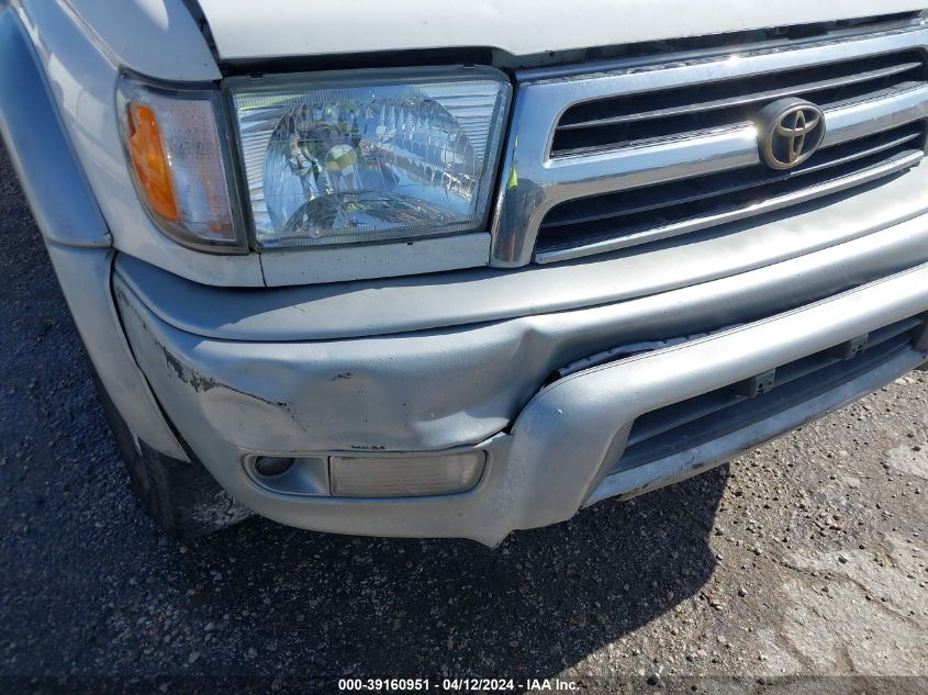 2000 Toyota 4Runner Limited V6 VIN: JT3GN87R0Y0145672 Lot: 39160951