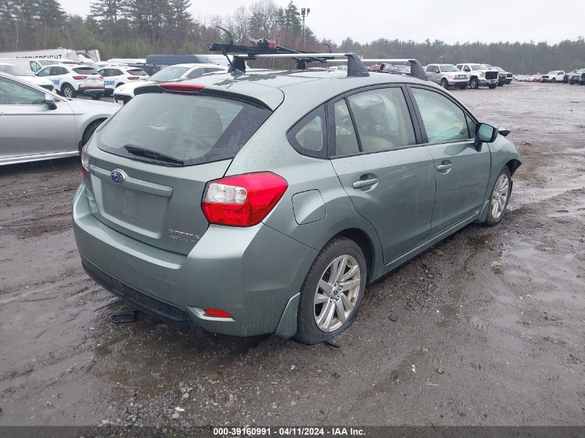 2015 Subaru Impreza 2.0I Premium VIN: JF1GPAC61FH290037 Lot: 39160991