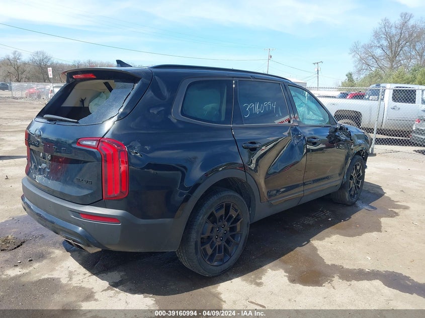 2021 Kia Telluride Ex VIN: 5XYP3DHC6MG128562 Lot: 39160994