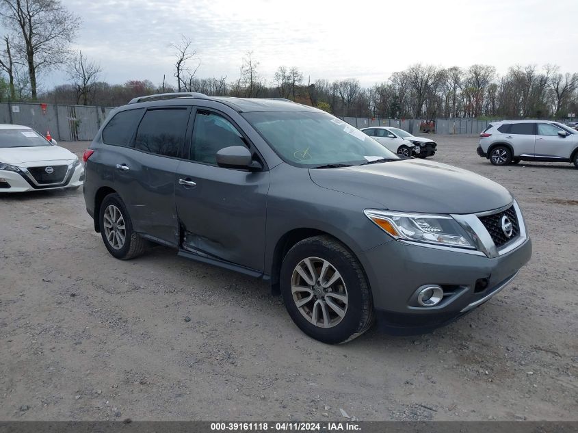 2015 Nissan Pathfinder Sv VIN: 5N1AR2MN4FC704989 Lot: 39161118