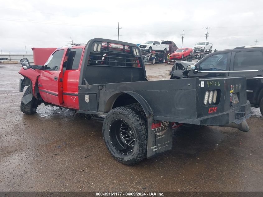 2001 Dodge Ram 2500 St VIN: 3B7KF23611G166222 Lot: 39161177