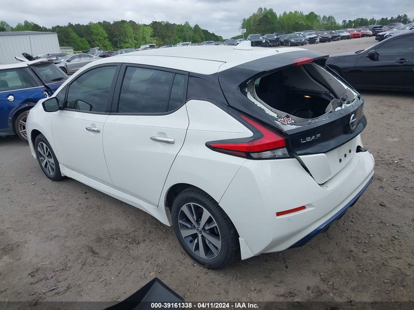 2022 Nissan Leaf S Plus 62 Kwh VIN: 1N4BZ1BVXNC556325 Lot: 39161338
