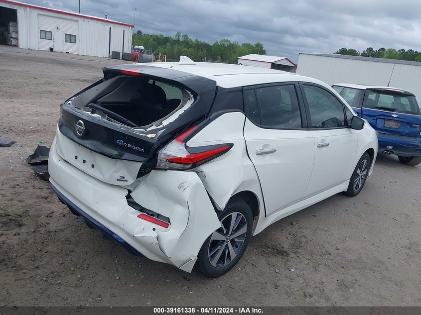 2022 Nissan Leaf S Plus 62 Kwh VIN: 1N4BZ1BVXNC556325 Lot: 39161338