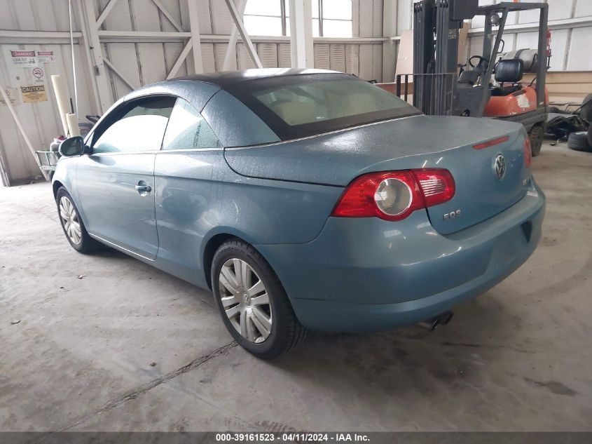 WVWBA71F07V048872 | 2007 VOLKSWAGEN EOS