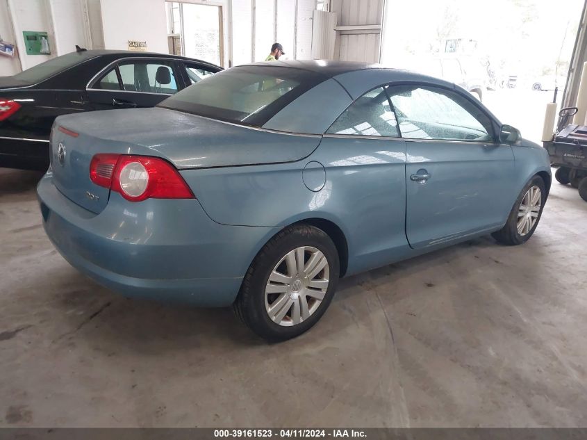 WVWBA71F07V048872 | 2007 VOLKSWAGEN EOS