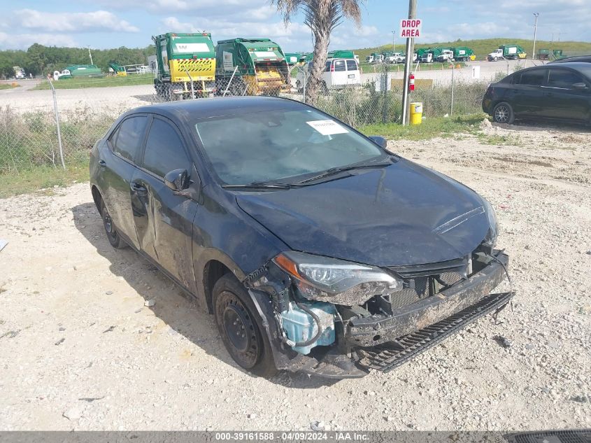 2019 Toyota Corolla Le VIN: 5YFBURHE6KP947344 Lot: 39161588