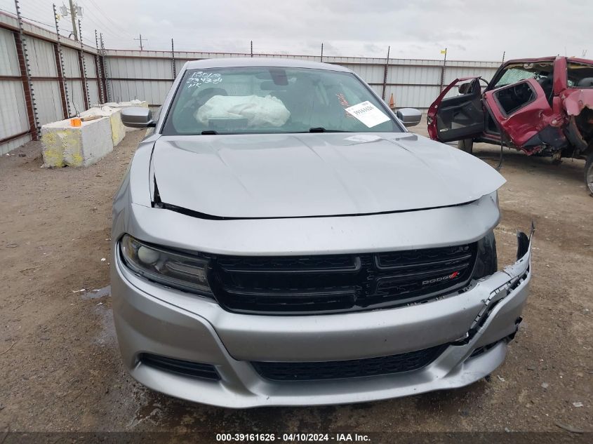 2018 Dodge Charger Sxt Rwd VIN: 2C3CDXBG9JH207296 Lot: 39161626