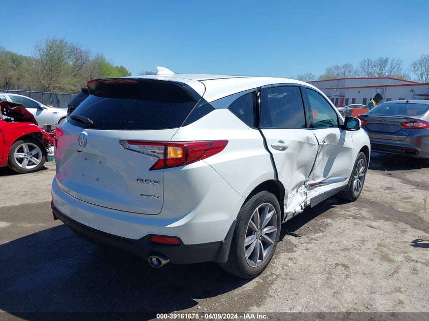 VIN 5J8TC2H59LL038394 2020 ACURA RDX TECHNOLOGY PACKAGE