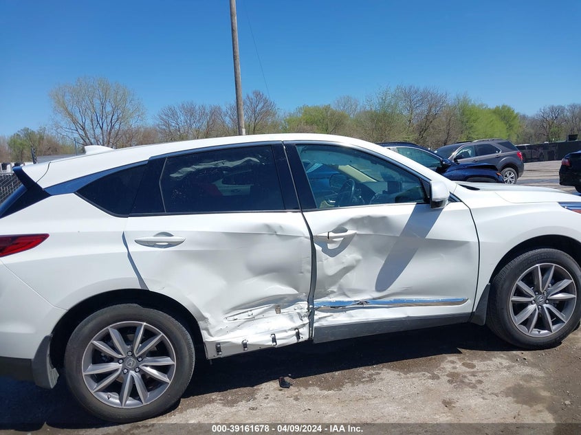 VIN 5J8TC2H59LL038394 2020 ACURA RDX TECHNOLOGY PACKAGE