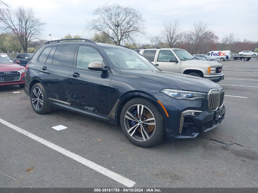 2022 BMW X7 M50I VIN: 5UXCX6C05N9J88524 Lot: 39161755