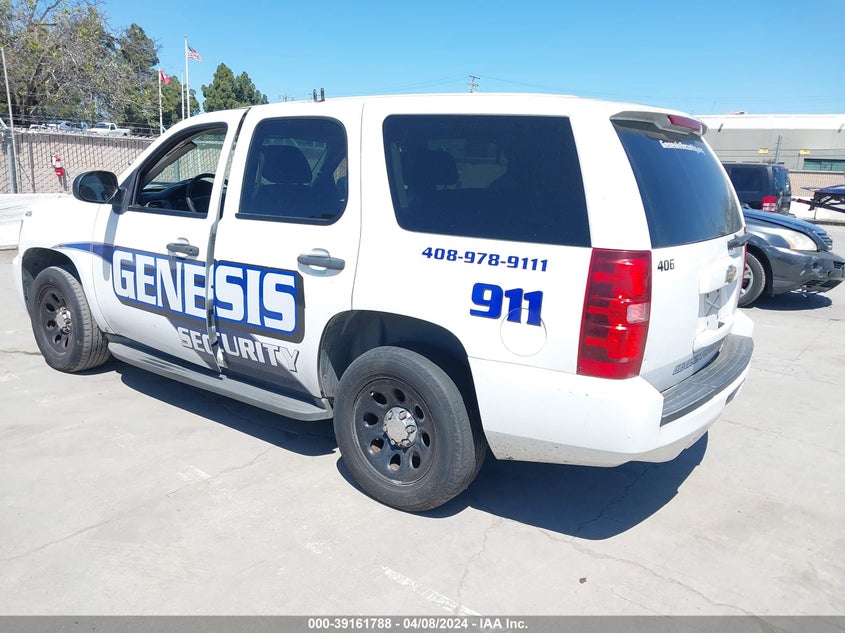2009 CHEVROLET TAHOE VIN: 1GNEC03049R253296
