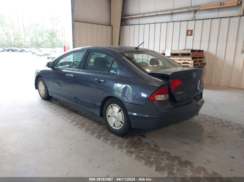 JHMFA36226S001597 | 2006 HONDA CIVIC HYBRID