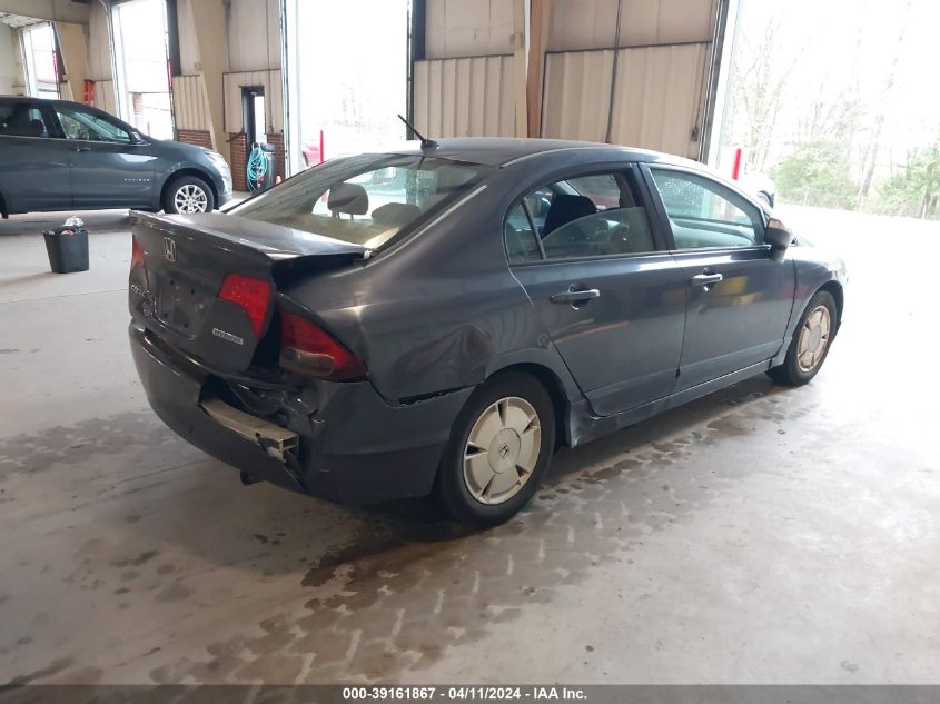 JHMFA36226S001597 | 2006 HONDA CIVIC HYBRID