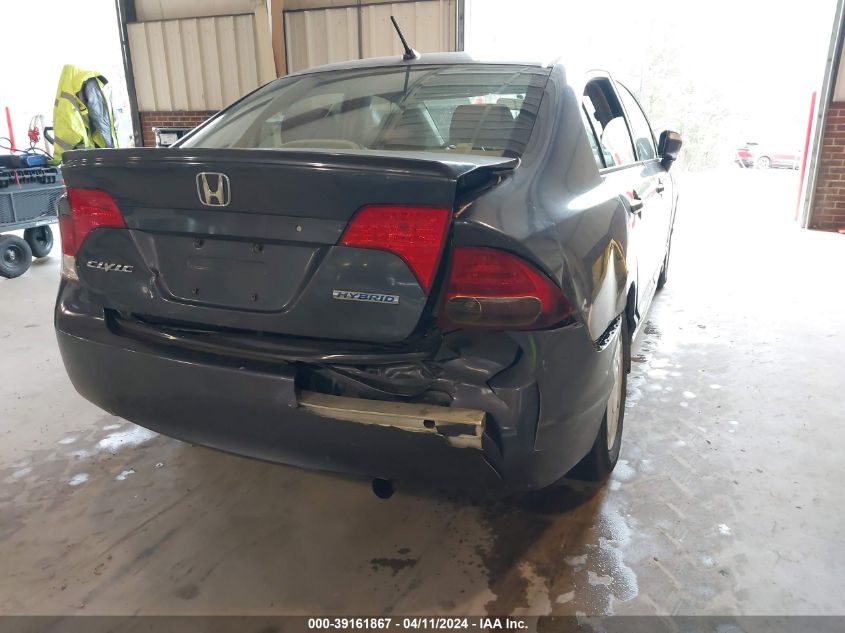 JHMFA36226S001597 | 2006 HONDA CIVIC HYBRID