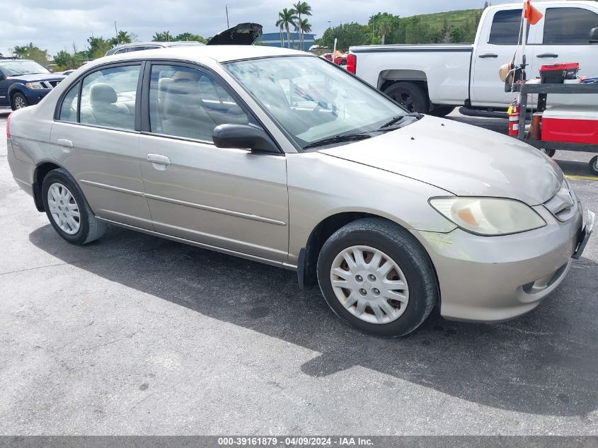 2HGES16665H590050 | 2005 HONDA CIVIC