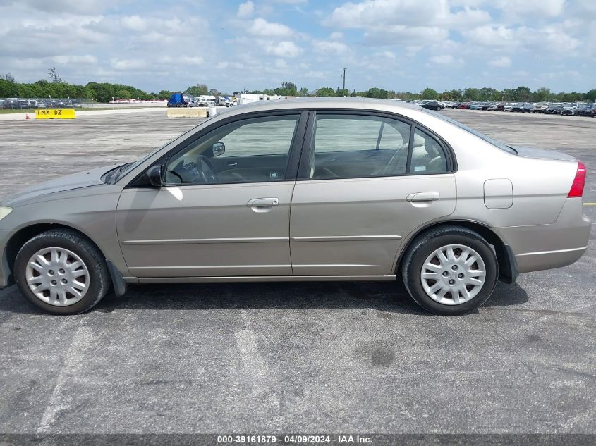 2HGES16665H590050 | 2005 HONDA CIVIC