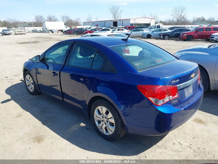 1G1PA5SH5D7142734 | 2013 CHEVROLET CRUZE