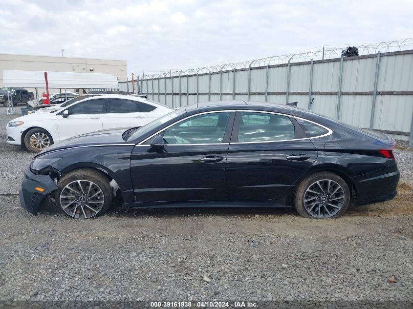 2021 Hyundai Sonata Limited VIN: 5NPEH4J20MH123327 Lot: 39161938