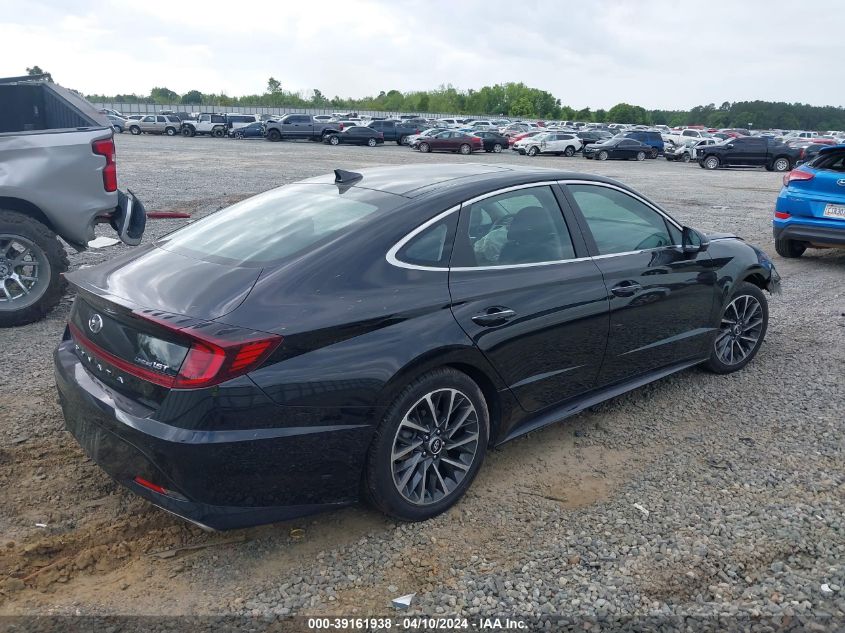 2021 Hyundai Sonata Limited VIN: 5NPEH4J20MH123327 Lot: 39161938