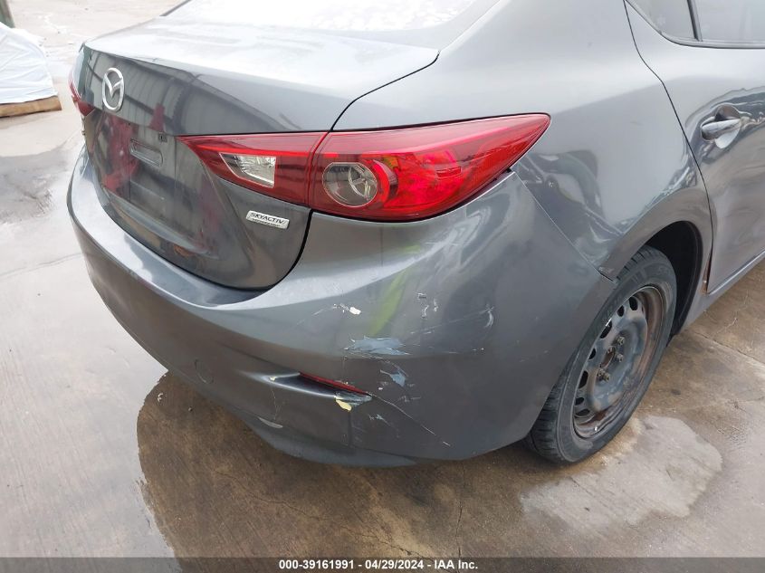 2015 Mazda Mazda3 I Sv VIN: JM1BM1T76F1222217 Lot: 39161991