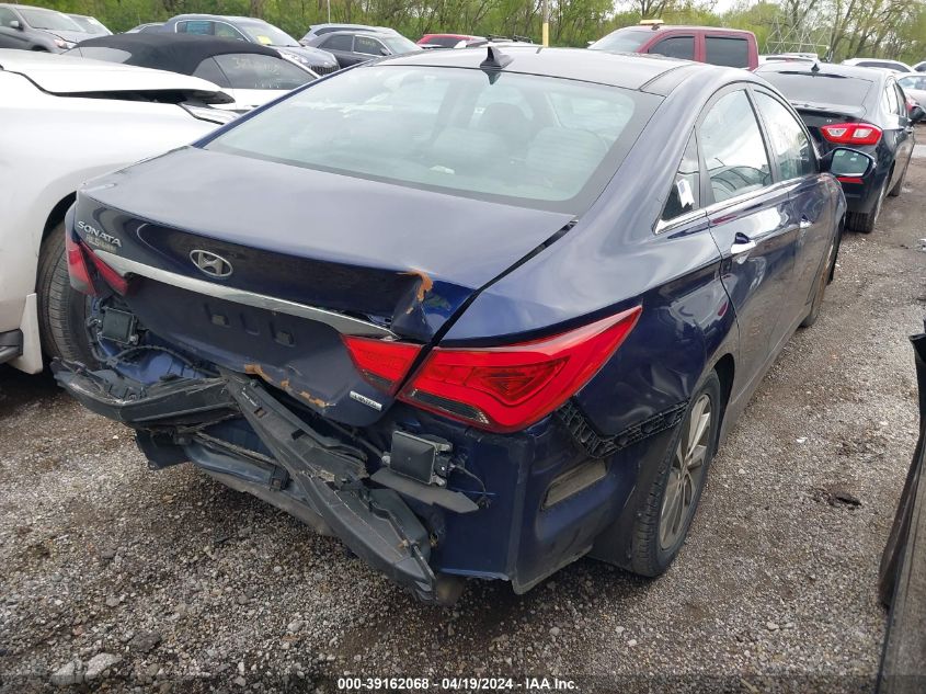 2014 Hyundai Sonata Limited VIN: 5NPEC4AC8EH920398 Lot: 39162068