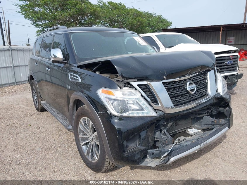 2018 Nissan Armada Sl VIN: JN8AY2NDXJX001755 Lot: 39162174