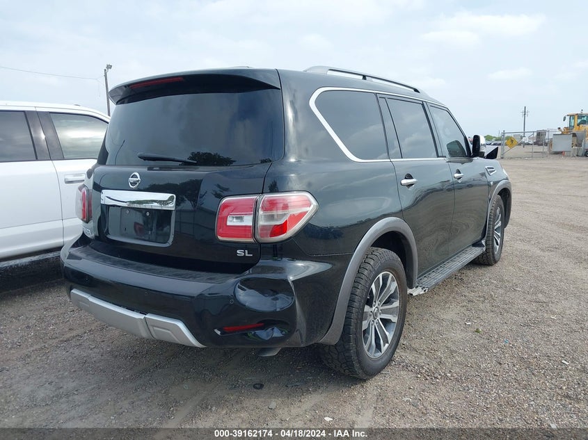 2018 Nissan Armada Sl VIN: JN8AY2NDXJX001755 Lot: 39162174