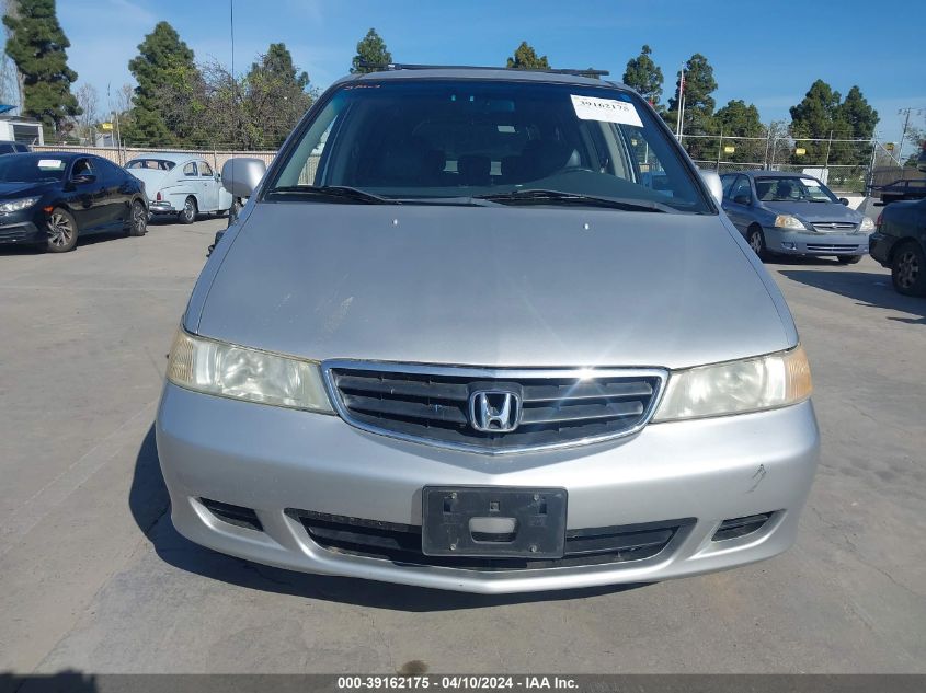 2002 Honda Odyssey Ex VIN: 2HKRL186X2H572020 Lot: 38775464