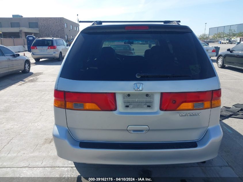 2002 Honda Odyssey Ex VIN: 2HKRL186X2H572020 Lot: 38775464