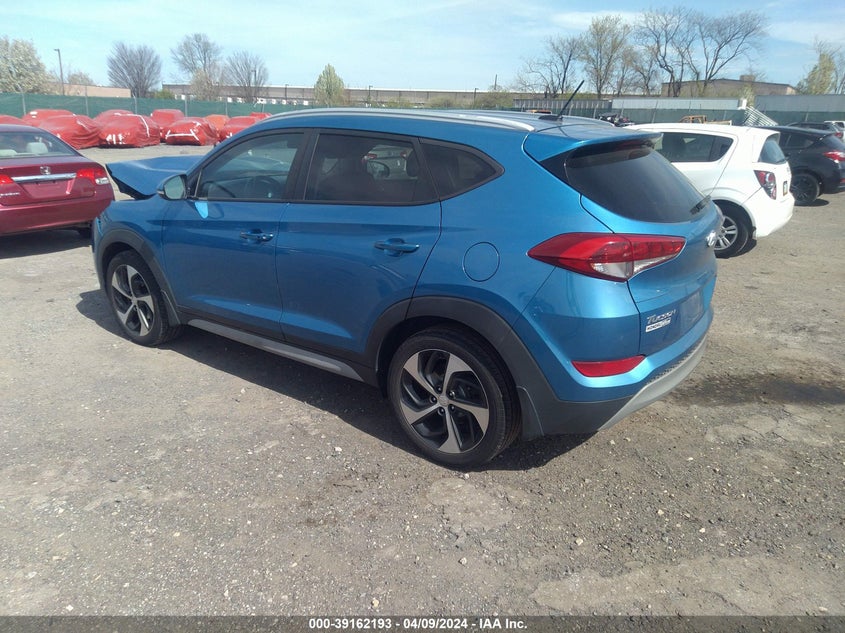 2017 HYUNDAI TUCSON SPORT - KM8J3CA24HU465863