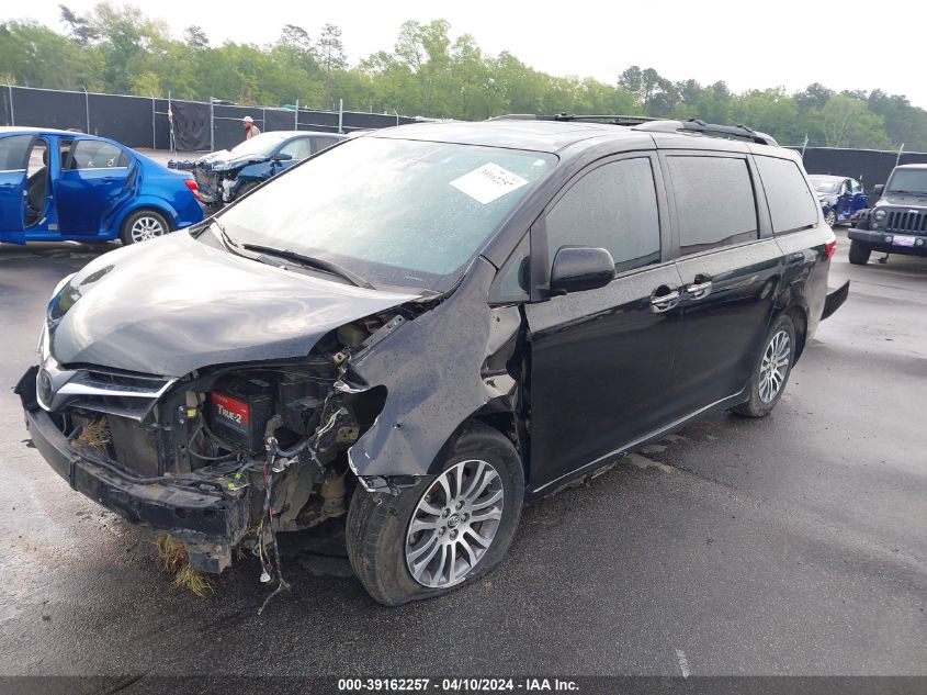 2019 Toyota Sienna Xle Premium 8 Passenger VIN: 5TDYZ3DC2KS967711 Lot: 39162257